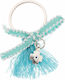Bellissimo Christening Charm Keychain Turquoise...