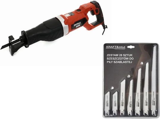 Set Fierăstrău Reciprocant Set Lamă Fierăstrău Kraft&Dele D3053+d10780