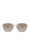 Herren Sonnenbrille mit Gold Metall Gestell und Gold Verlaufsfarbe Linse