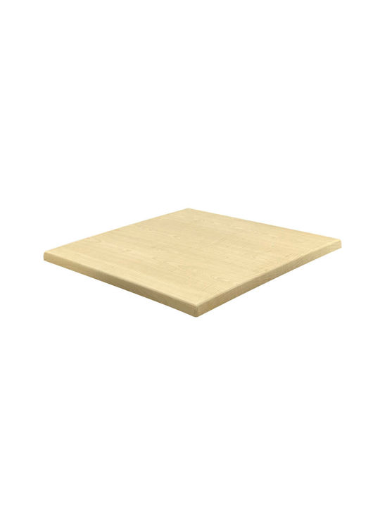 Raki Pătrată Suprafața mesei Werzalit Maple 80x80cm MN0166180 1buc