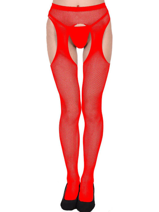 Kinksters Sexy Strumpfhose Rot