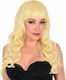 Karnevalsperücke Κυματιστές Blond