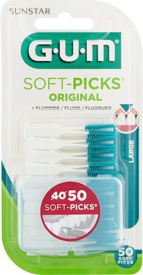 GUM Soft-picks Original Interdental Brushes Large 50pcs