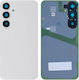 Samsung Galaxy S24 Plus Капак За Батерия И Обектив За Камера Мраморно Сив Клас А