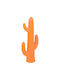 Decorative Orange Cactus 42x20x96 Cm