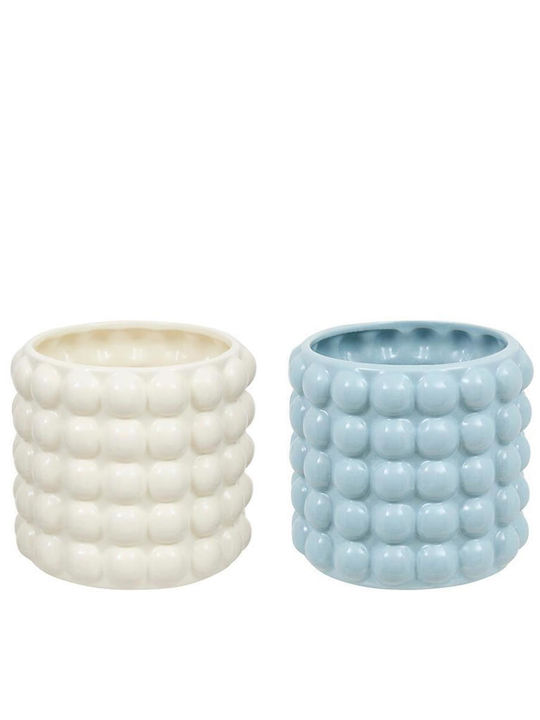 Atmosphera Planter Ceramic Multicolour 16.3x19.7cm.