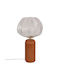 Atmosphera Decorative Lamp Flower Brown
