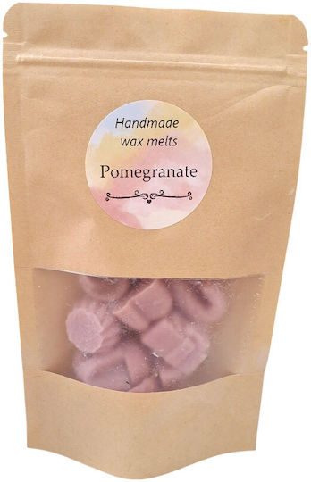 Kalliopi Silver Fragrance Wax Melt with Fragrance Pomegranate WX-7013 9pcs