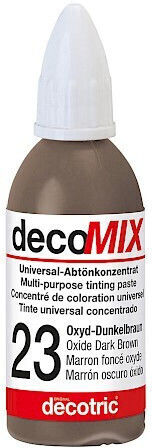 Decotric Decomix Concentrated Pigment No23 Dark Brown Oxide 20ml