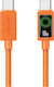 Usams USB 2.0 Kabel USB-C männlich - USB-C 60W PD Orange 1,2m SJ773USB02