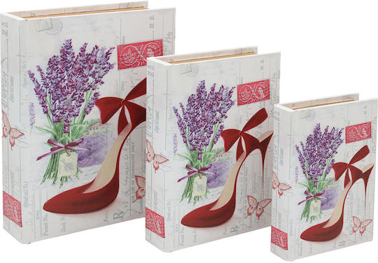 Keskor Book Decorative Boxes Set 3pcs