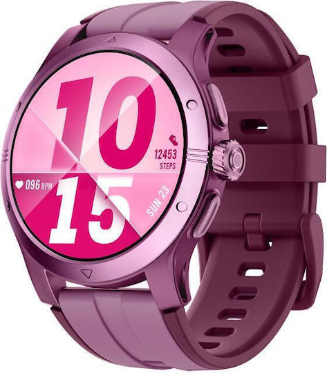 Gtr5 Οθόνη Amoled 1,43 Ιντσών Urban Fitness Smart Watch Υποστήριξη Ip68 Παρακολούθηση Καρδιακών Παλμών Μωβ