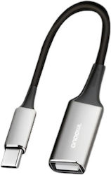 Andowl Otg Конвертор USB-C мъжки към USB-A женс...