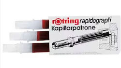 Rotring Ersatz-Tinte für Rapidograph in Braun Farbe