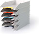 Durable Desktop Drawer Gray Varicolor