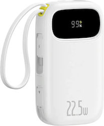Baseus EnerFill FC31 10000mAh 22.5W Λευκό
