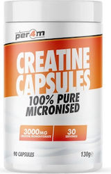 Per4m Creatine Monohydrate Micronized 3000mg 90 κάψουλες Per4m Creatine Monohydrate Micronized 3000mg 90 κάψουλες