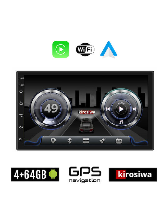Kirosiwa Sistem Audio Auto pentru Nissan Micra 2011-2016 (Bluetooth/USB/WiFi/GPS) cu Ecran Tactil 7"