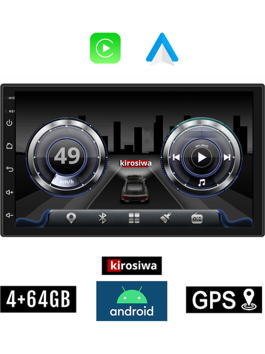 Kirosiwa Car Audio System for Nissan Micra 2011-2016 (Bluetooth/USB/WiFi/GPS) with Touch Screen 7"