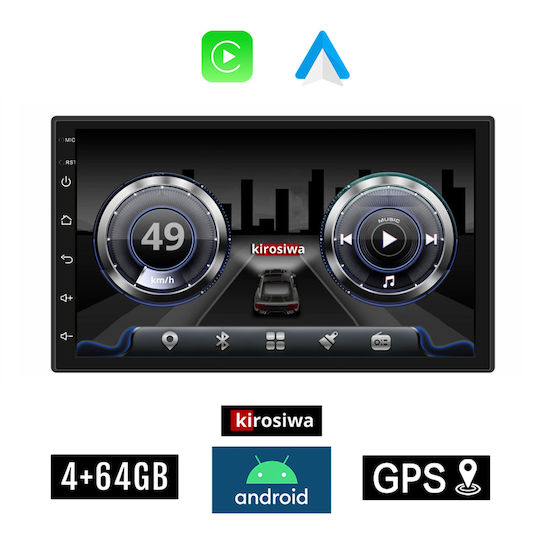 Kirosiwa Car Audio System for Nissan Micra 2011-2016 (Bluetooth/USB/WiFi/GPS) with Touch Screen 7"