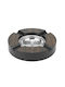 Round Wooden Cigar Ashtray Wood 16xh3cm