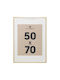 Atmosphera Wooden Photo Frame with Gold Frame