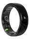 Smart Ring R12 Size 9 Heart Rate Support Blood Oxygen Sleep Monitoring Women's Health Black