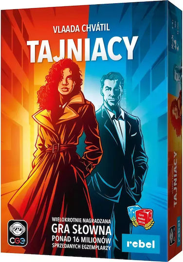 Board Game Codenames for 4-8 Players 10+ Years Old (PL) Rebel