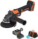 Krausmann U87520-15SB Grinder 125mm Battery Bru...