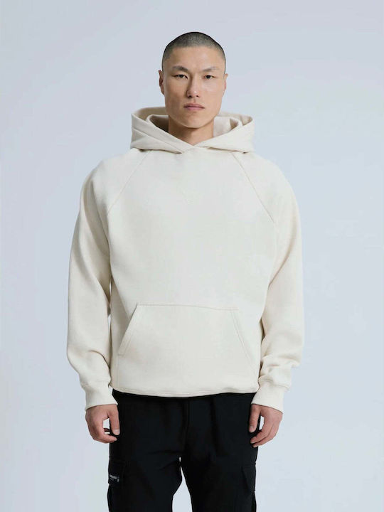 Magic Bee Sweatshirt mit Kapuze Beige