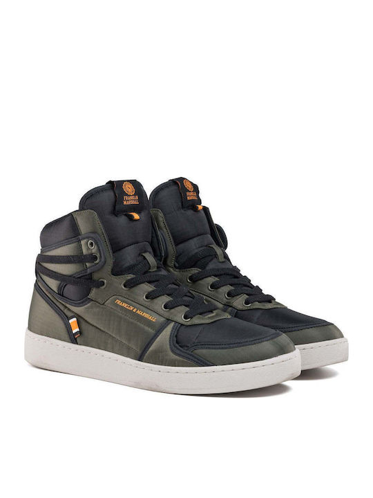 Franklin & Marshall Pro_army Herren Stiefel Grün