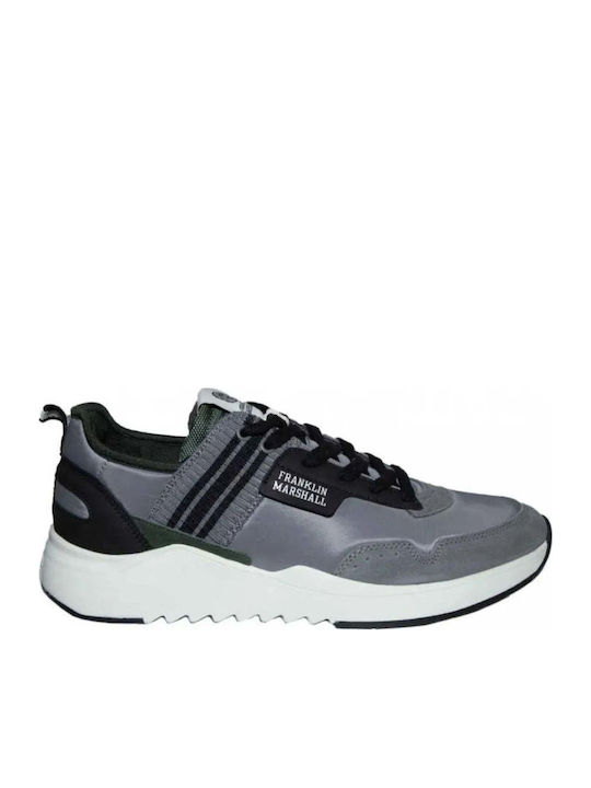 Franklin & Marshall Herren Sneakers Schwarz FFI...