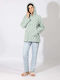 Harmony Winter Women's Pyjama Jacket Mint