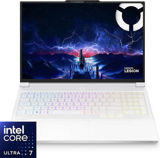 Lenovo Legion 7 16IAX10 16" OLED QHD+ 165Hz (Core 7-255HX/32GB/1TB SSD/GeForce RTX 5060/W11 Home) Glacier White (US Keyboard)