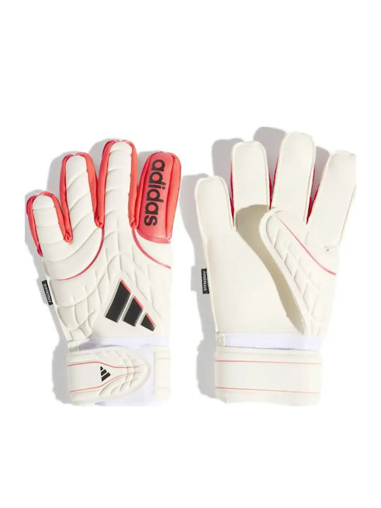 adidas Copa Match Fingersave Γάντια Τερματοφύλακα Παιδικά Λευκά