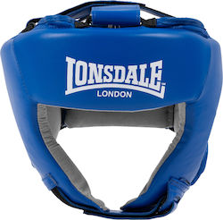 Lonsdale Κάσκα Πυγμαχίας Ενηλίκων Aνοιχτού Τύπου Δερμάτινη Μπλε