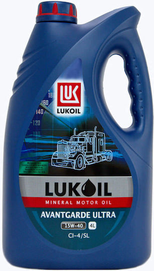 Lukoil Teilsynthetisch Motorradöl für Viertaktmotoren 15W-40 4Es