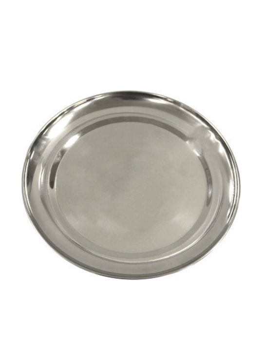 Raki Teller Untiefe Inox Gray 22cm