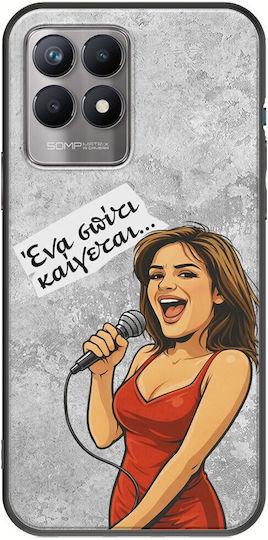 Epic Quotes Gogo Realme 8i Black TPU Husa Din Silicon Neagră