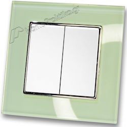 Lineme Electrical Wall Switch Two-Way With Fram...