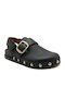 Mules with Heel in Black Color