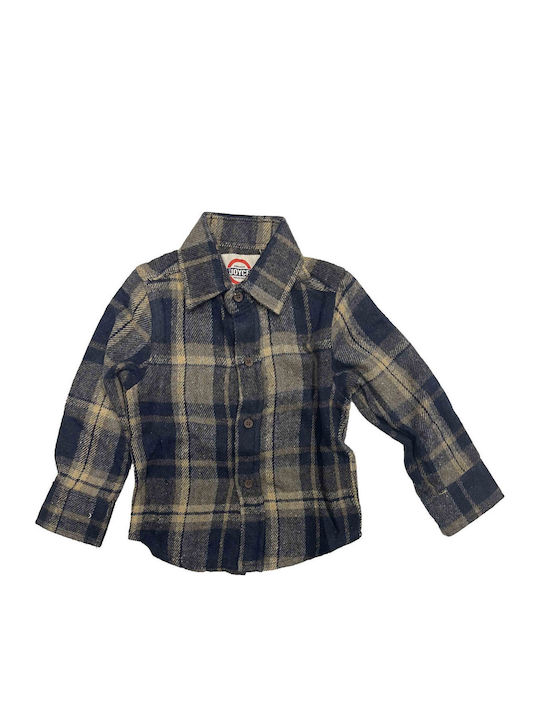 Joyce Kinder Hemd Langarm Blue