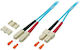EFB Infiniband Optical Fiber Cable 15 M Sc Turquoise