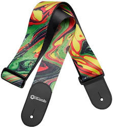 Dimarzio Dd3141 Steve Vai Print Green Universe Ζώνη Κιθάρας Μπάσου