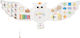 Costway Kids Magnetic Board