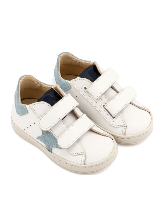 Babywalker Christening Sneakers White Blue