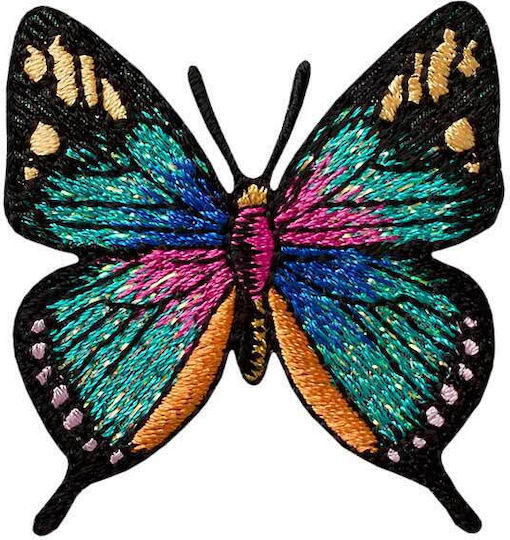 Turquoise Sewing Textile Sign 4.8x4.5cm
