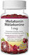 Natural Factors Melatonin 1mg Supplement for Sleep 60 Gummies Pomegranate & Cherry