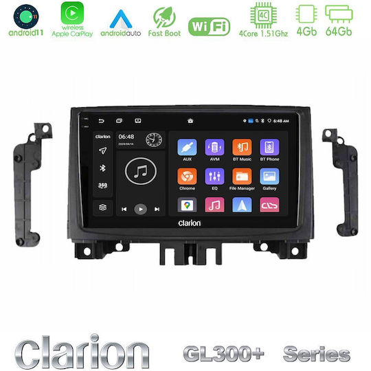 Clarion Ηχοσύστημα Αυτοκινήτου για Mercedes-Benz Sprinter Volkswagen Crafter 2006-2018 (Bluetooth/USB/AUX/WiFi/GPS/Apple-Carplay/Android-Auto) με Οθόνη Αφής 9"