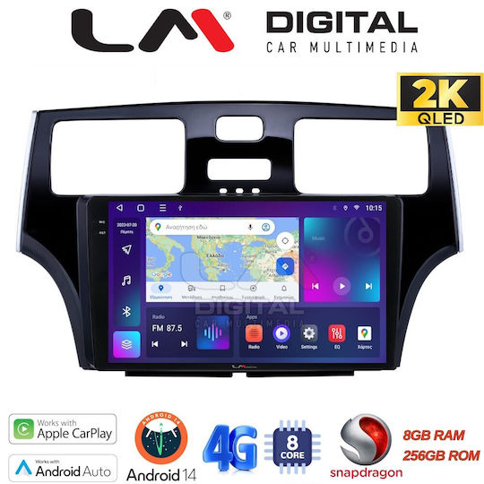 LM Digital Ηχοσύστημα Αυτοκινήτου για Lexus ES 2001 > 2007 (Bluetooth/USB/WiFi/GPS/Apple-Carplay/Android-Auto)